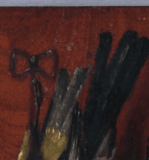 Antique Painting Original 19th century Birds, Still Life image 5