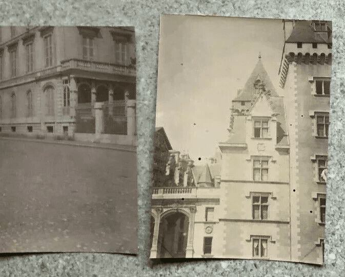 Vintage Photographs Lot x7 Lourdes, France, Pau, St Jacques Church 1902 image 10