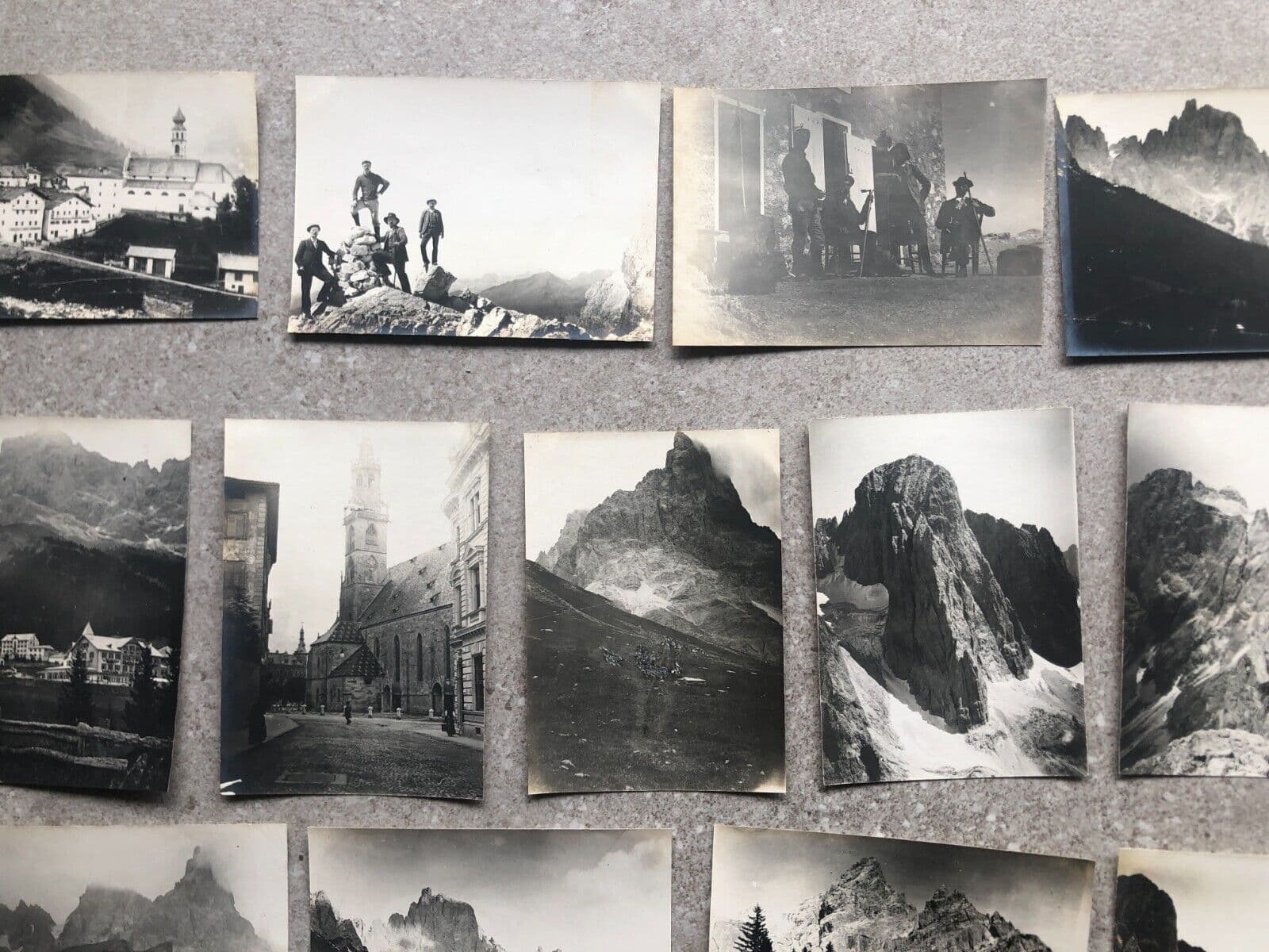 Vintage Photographs Lot x23 Mountain Landscape and People 1902 image 3