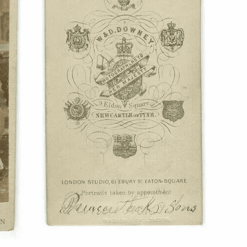CDV Photographs DOWNE Francis, Duke of Teck and sons, Francis von Hohenstein1865 image 4