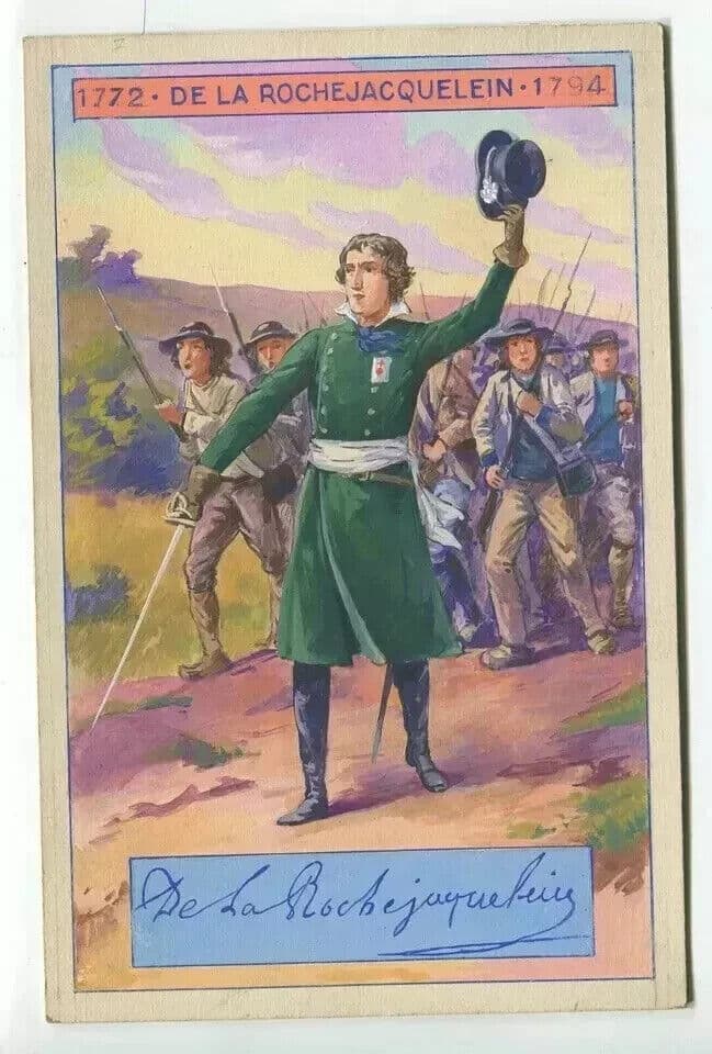 Vintage Art Nouveau Drawing Military Illustration, Rochejaquel Artwork image 5
