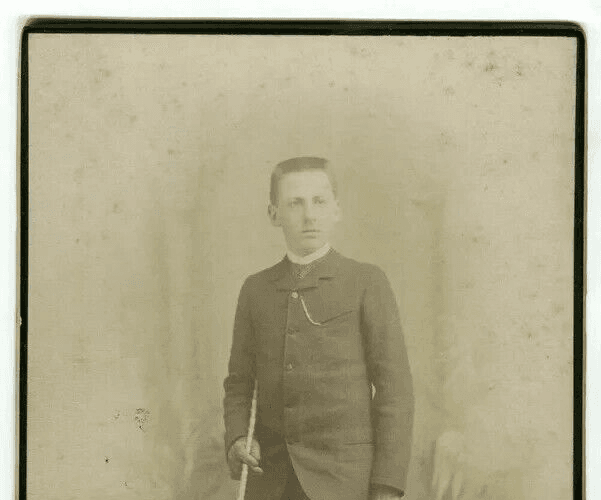 Cabinet Card Vintage Photographs A.LIEBERT - Paul de Bonrepos c. 1870 image 3