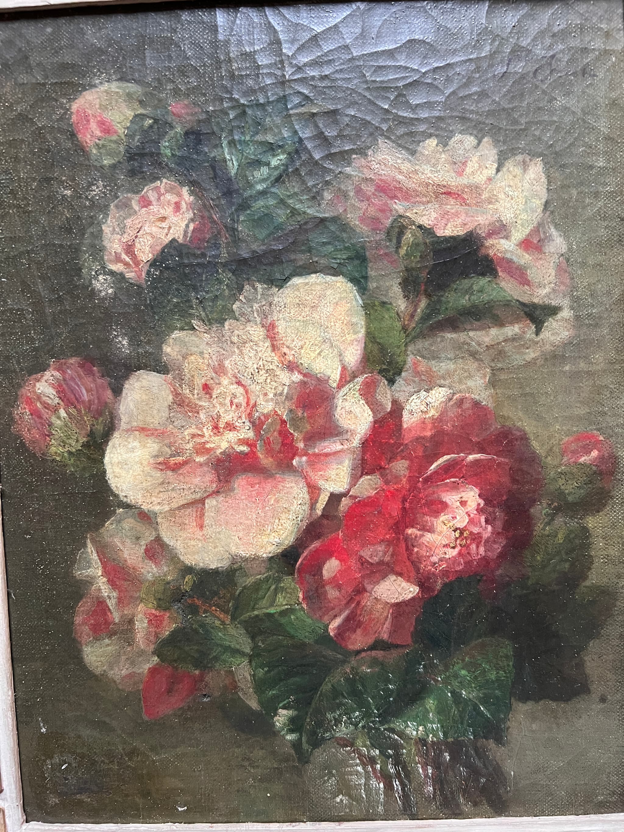 Painting Flower Bouquet by Simon SAINT-JEAN (1808-1860) image 1