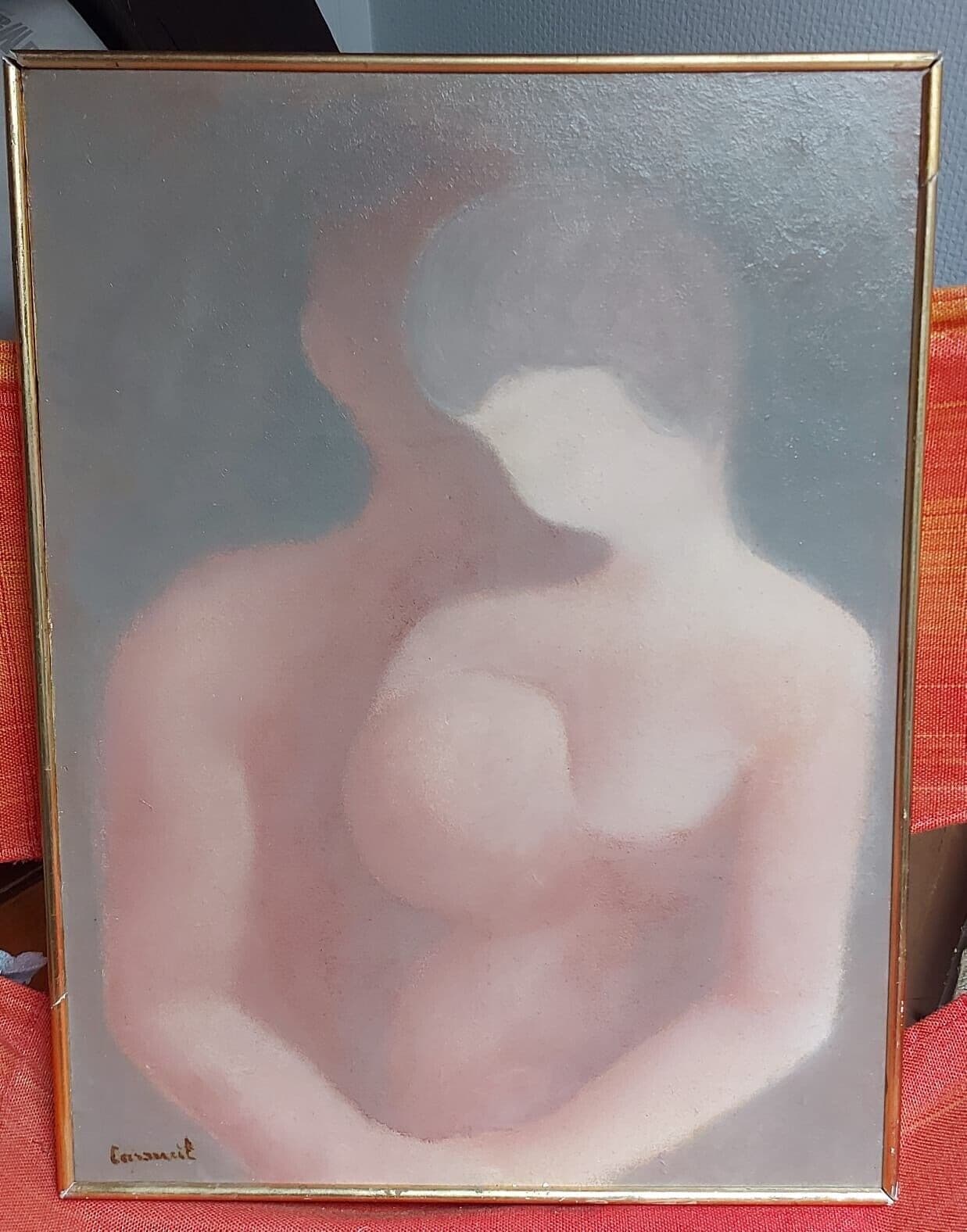 Louis CARMEIL (1920-1999) Maternity Painting image 1