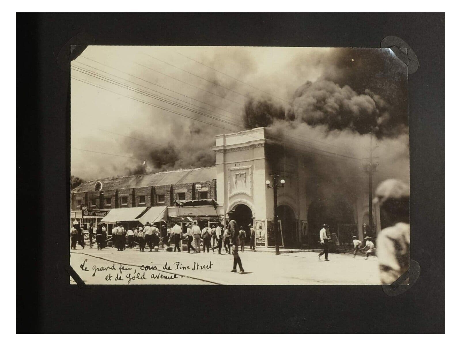 Vintage 1910s-1920s Photo Album – WWI Camp Cody, Historic Events, Railroads image 1
