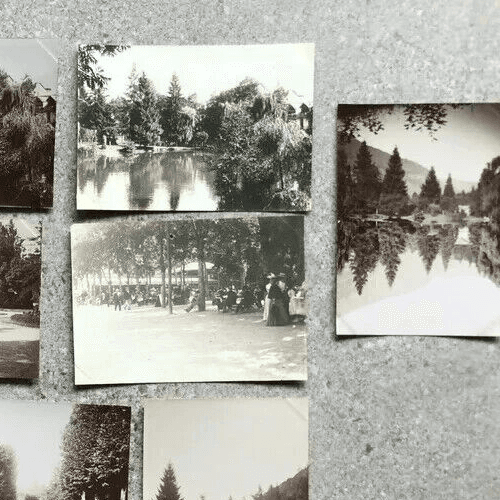 Vintage Photographs Lot Luchon, Cauterats, Tarbes, Hermal x11 1902 image 6