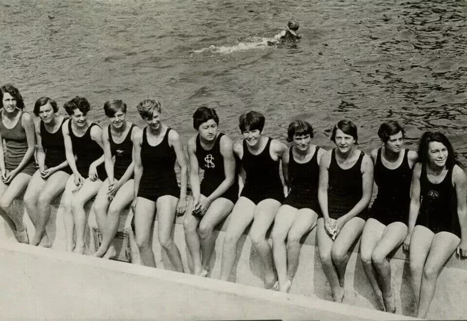 Vintage Photography Original American Swimmers 1920' image 6