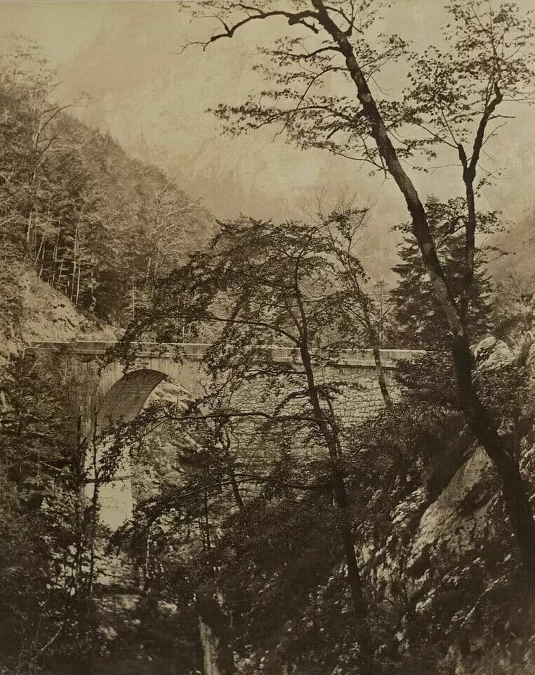 Vintage Photographs ALPHONSE DAVANNE Uriage-les-Baines Albumen c.1870 image 1