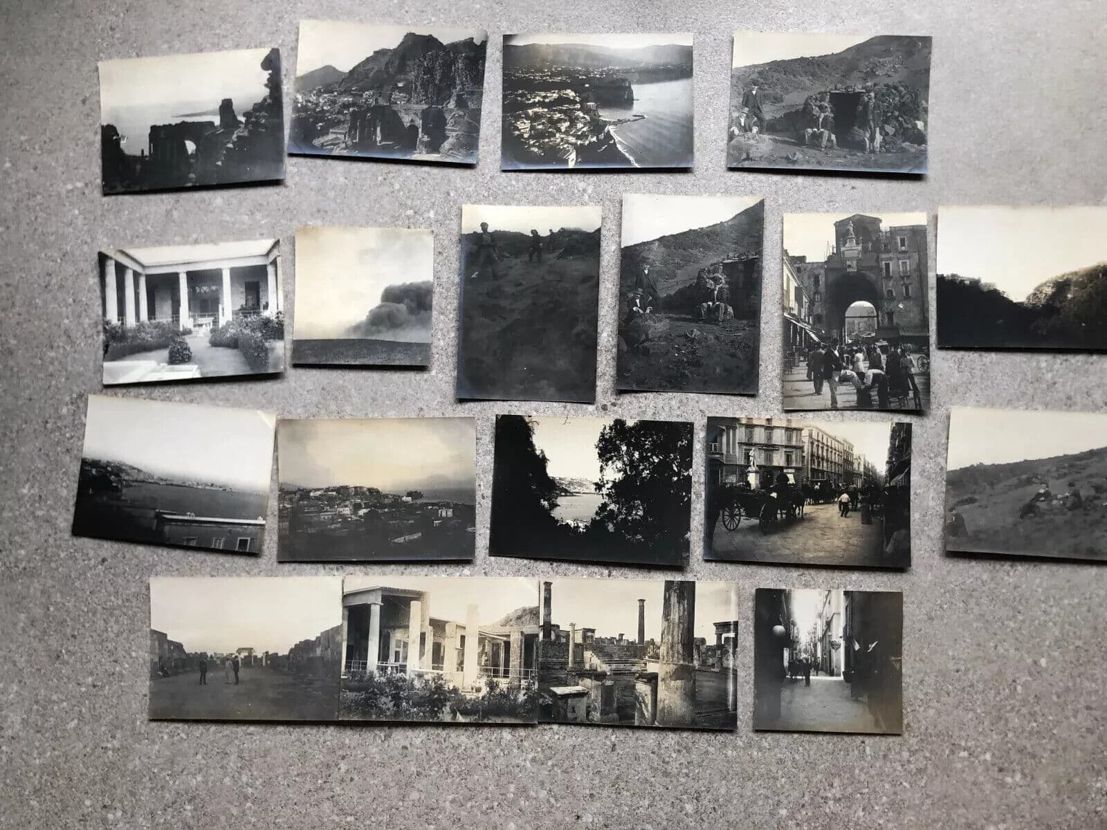 Vintage Photographs Lot x19 Italy Cityviews, Napoli Landscapes 1902 image 7
