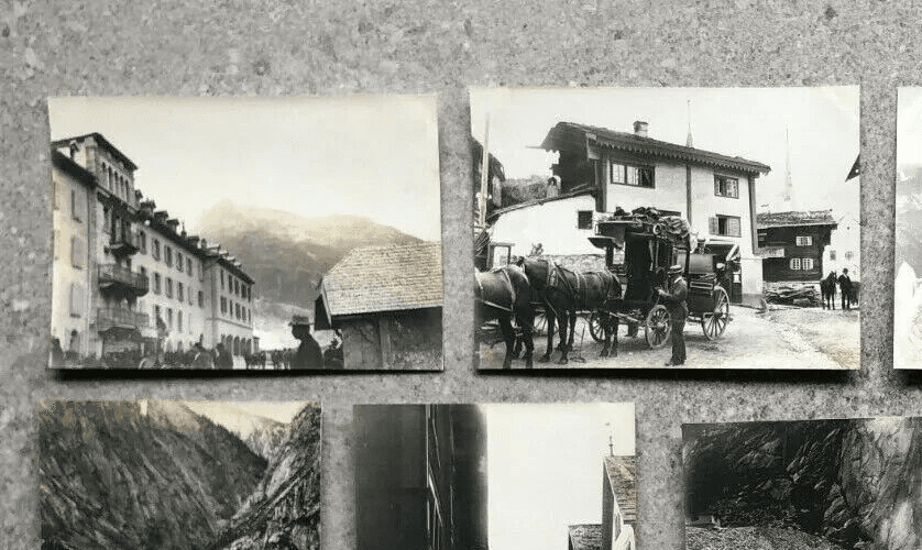 Vintage Photographs Lot Oberland, Andermatt, Gletsch, Steingletscher x11 1901 image 3