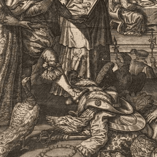 Antique Etching Léonard GAULTIER (1561-1630) History, Royalty, War, Religion image 5