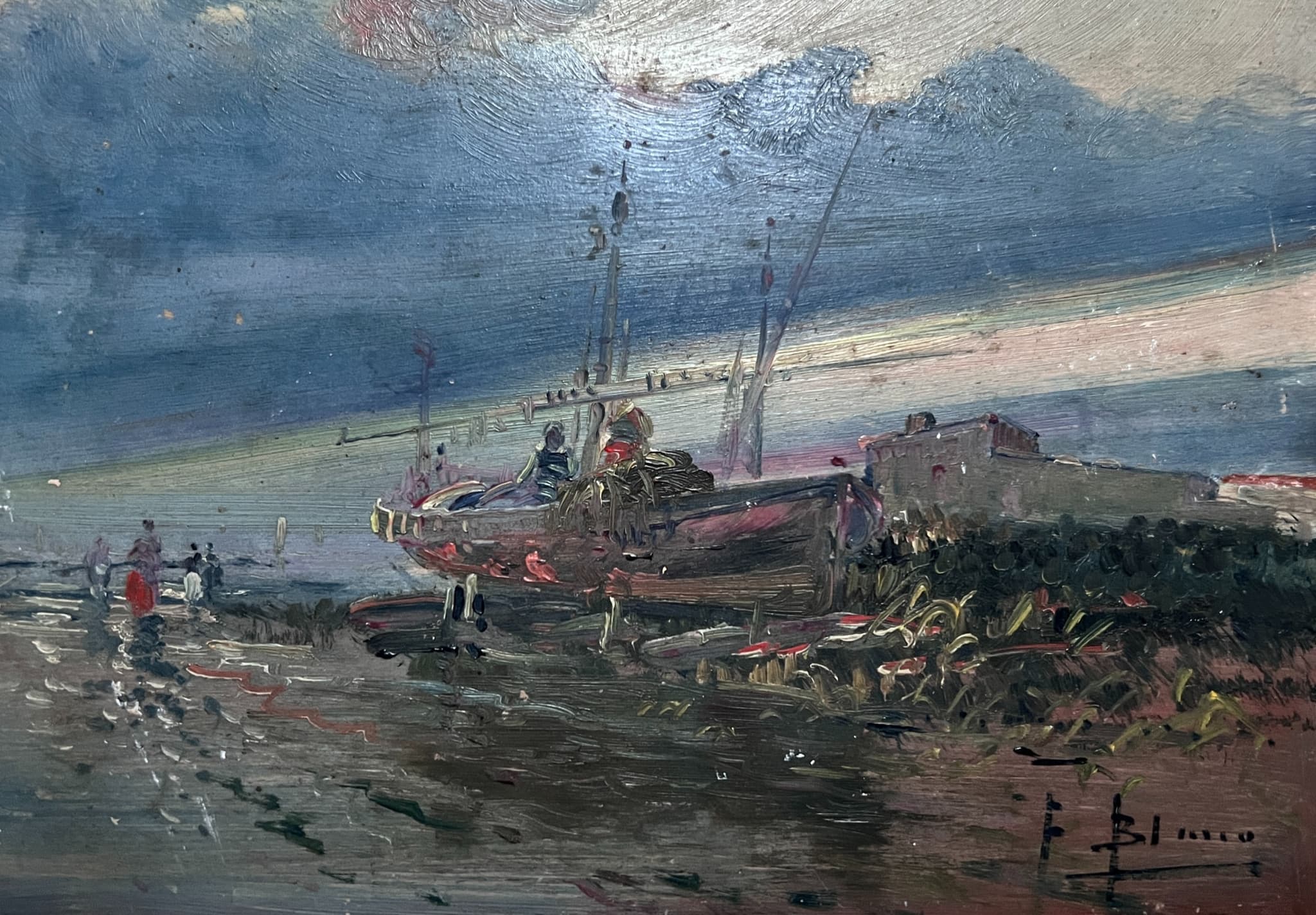 Maritime Painting by Francisco BLASCO (?-1864) image 1