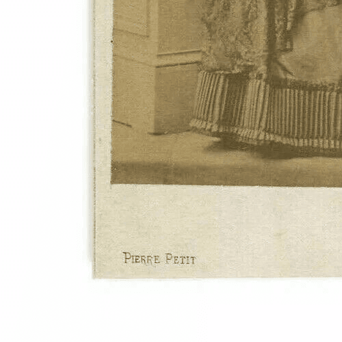 CDV Vintage Photographs PIERRE PETTIT - Marie Cabel - OPERA - Albumen c.1862 image 5