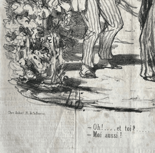 Antique Print 19th century Daumier, Tout ce qu'on voudra, Moi aussi image 6