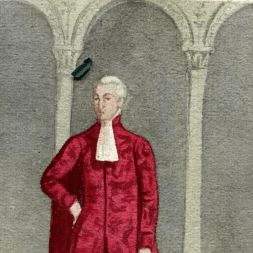 Antique Religious Drawing Original Ecclesiastical Clothes, Christian Religious image 2