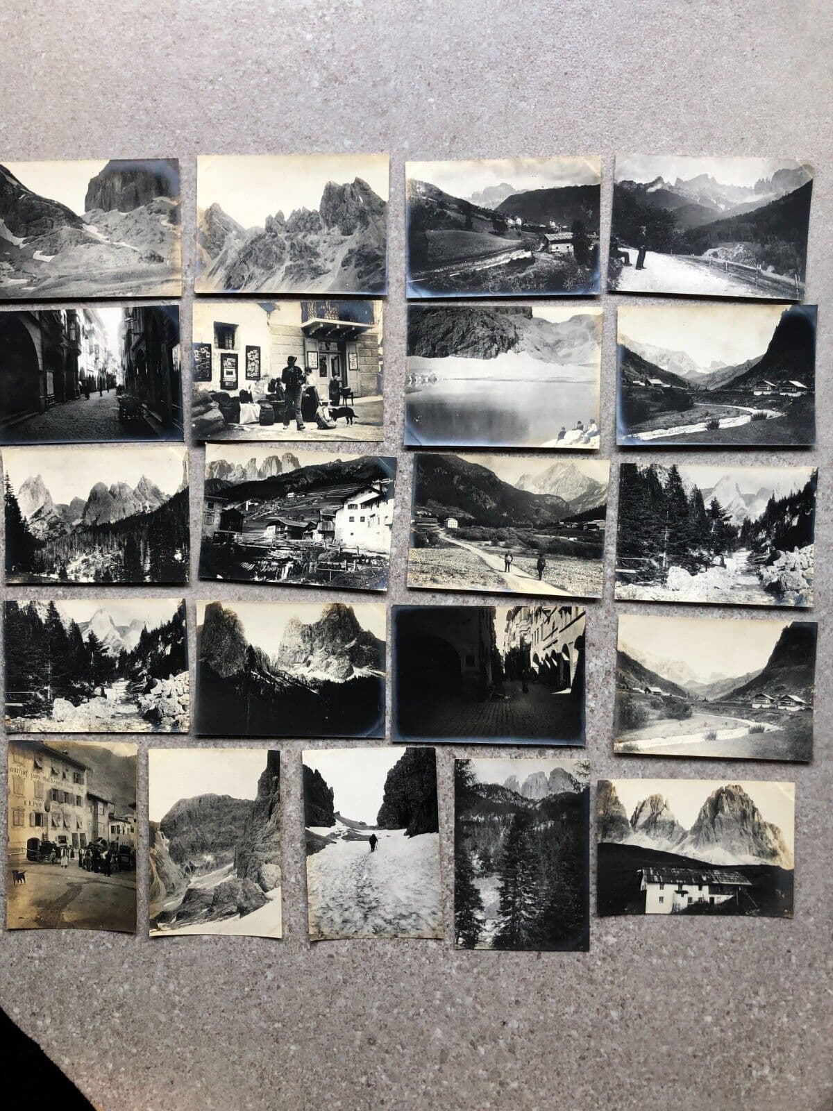 Vintage Photographs Lot x21 Mountain Landscape, Piz Palin, Tirren, Saraguin 1902 image 2
