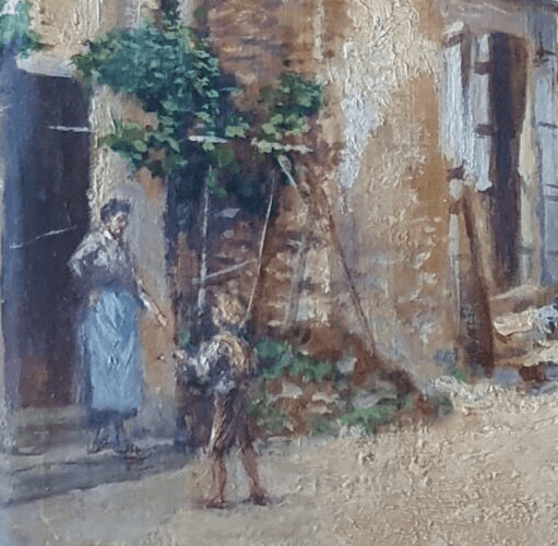 Antique Painting Original Still Life, signed Louis Eugène LAMBERT (1825-1900) image 3