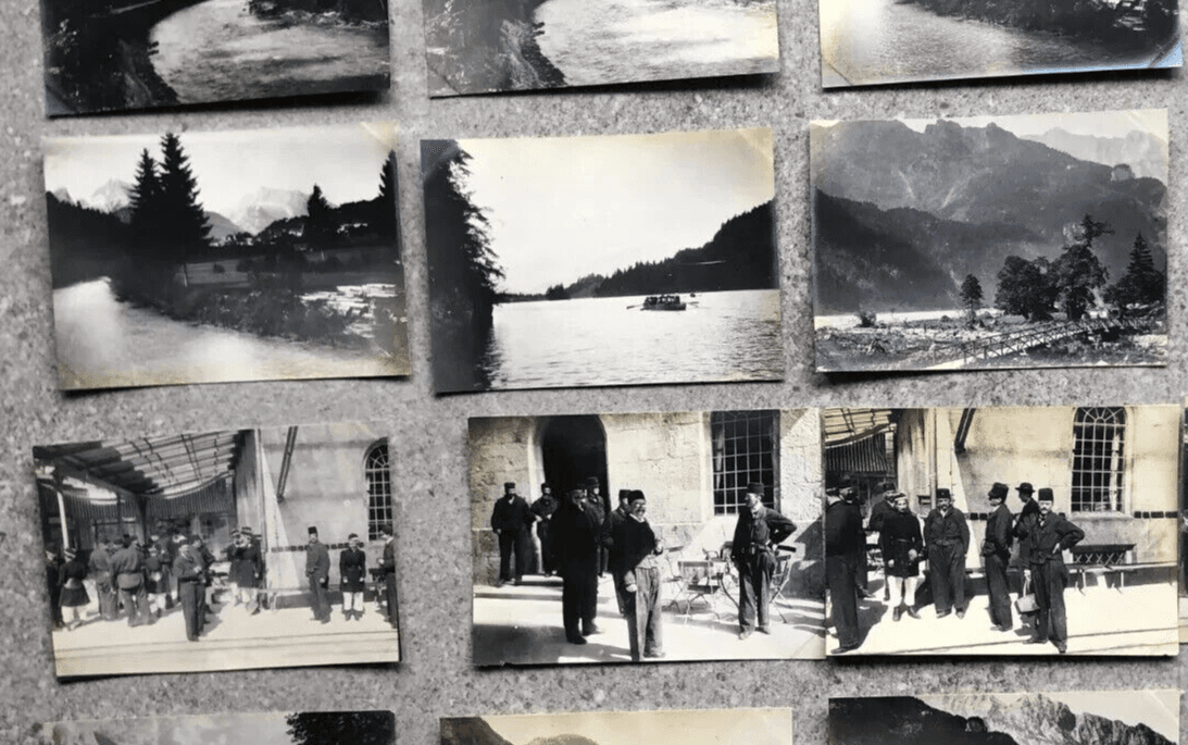 Vintage Photographs Lot x16 Mountain and People Landscape image 6