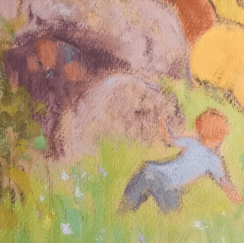 Antique Drawing Original Pierre THEVENET (1870-1937) Hop-o'-My-Thumb image 4