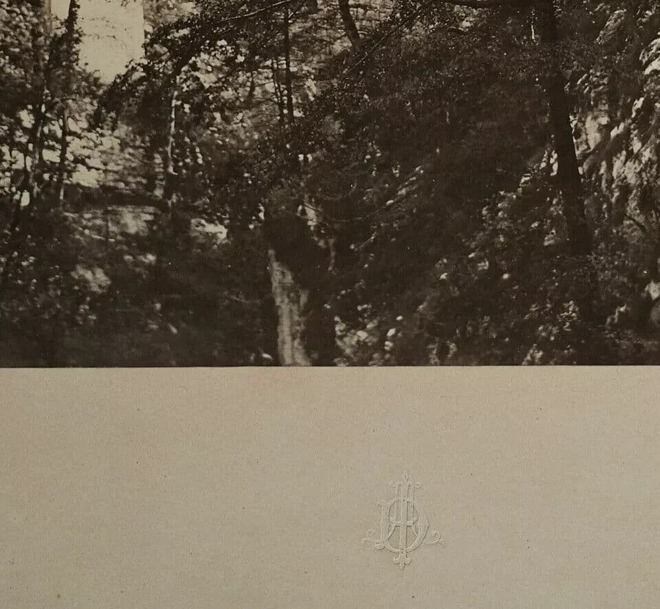 Vintage Photographs ALPHONSE DAVANNE Uriage-les-Baines Albumen c.1870 image 2
