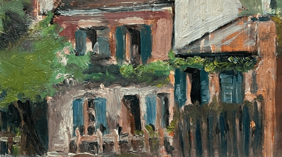 Antique Original Painting House, Lapin Agile, Cabaret des Assassins, Cityview image 2