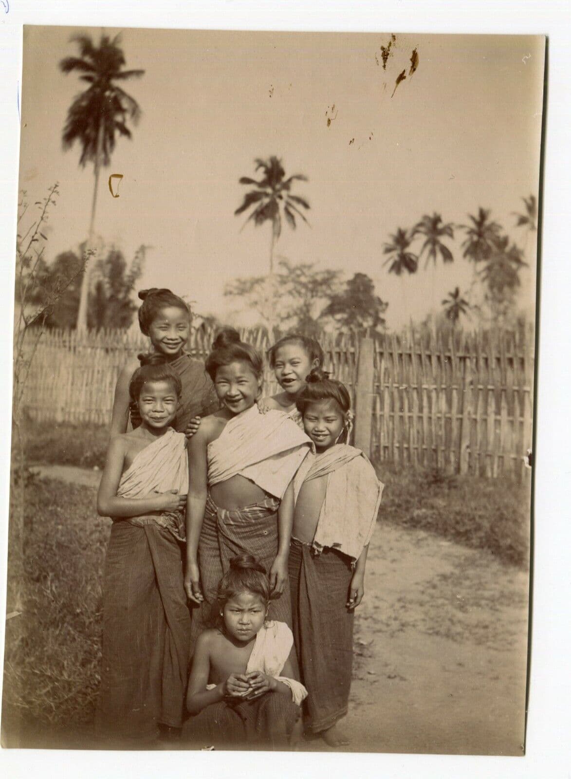 Vintage Photographs Alfred Raquez Indochina Seriziez Pak-Hou Cave x5 image 1