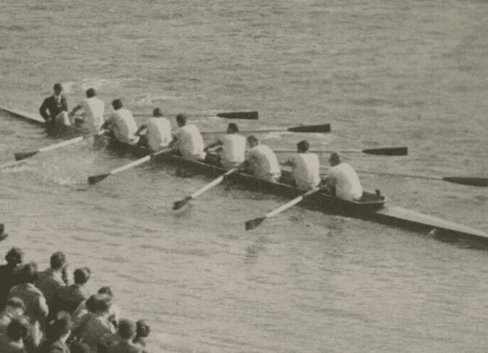 Vintage Photographs Oxford vs Cambridge, Oxford Race Championship c. 1938 image 3