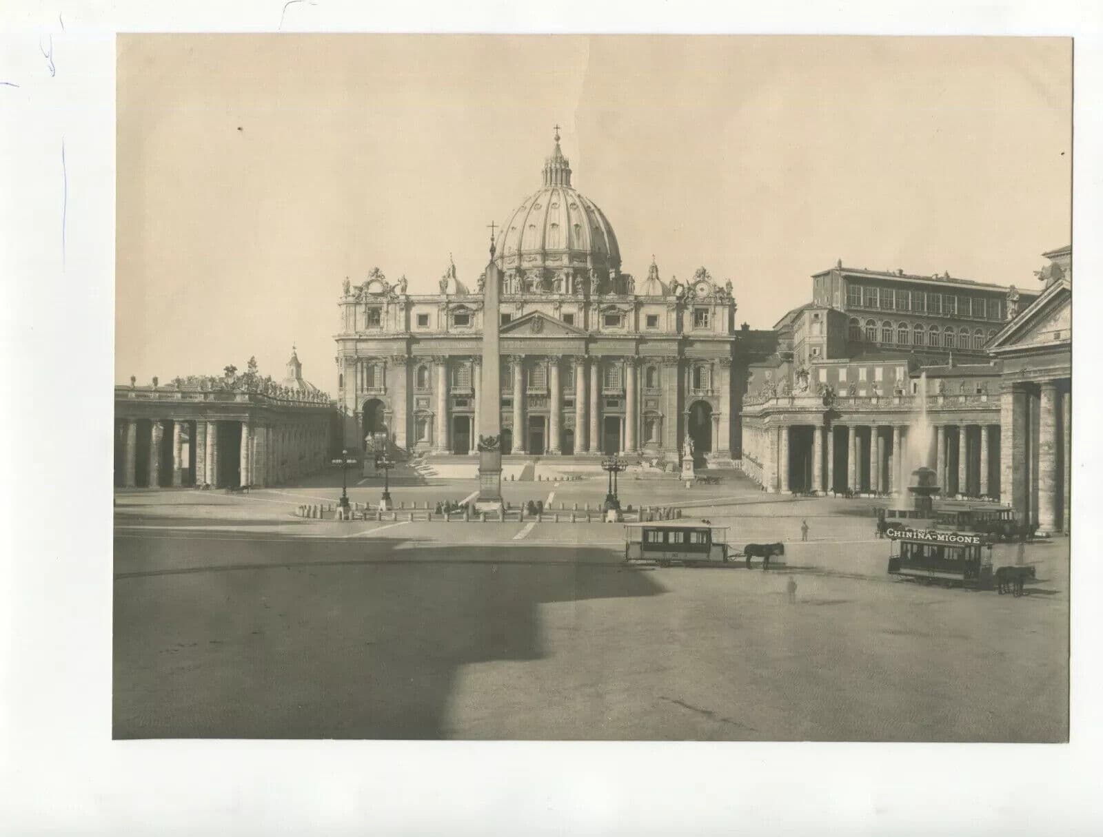 Vintage Photographs Saint Pierre, Roma, Italy image 2