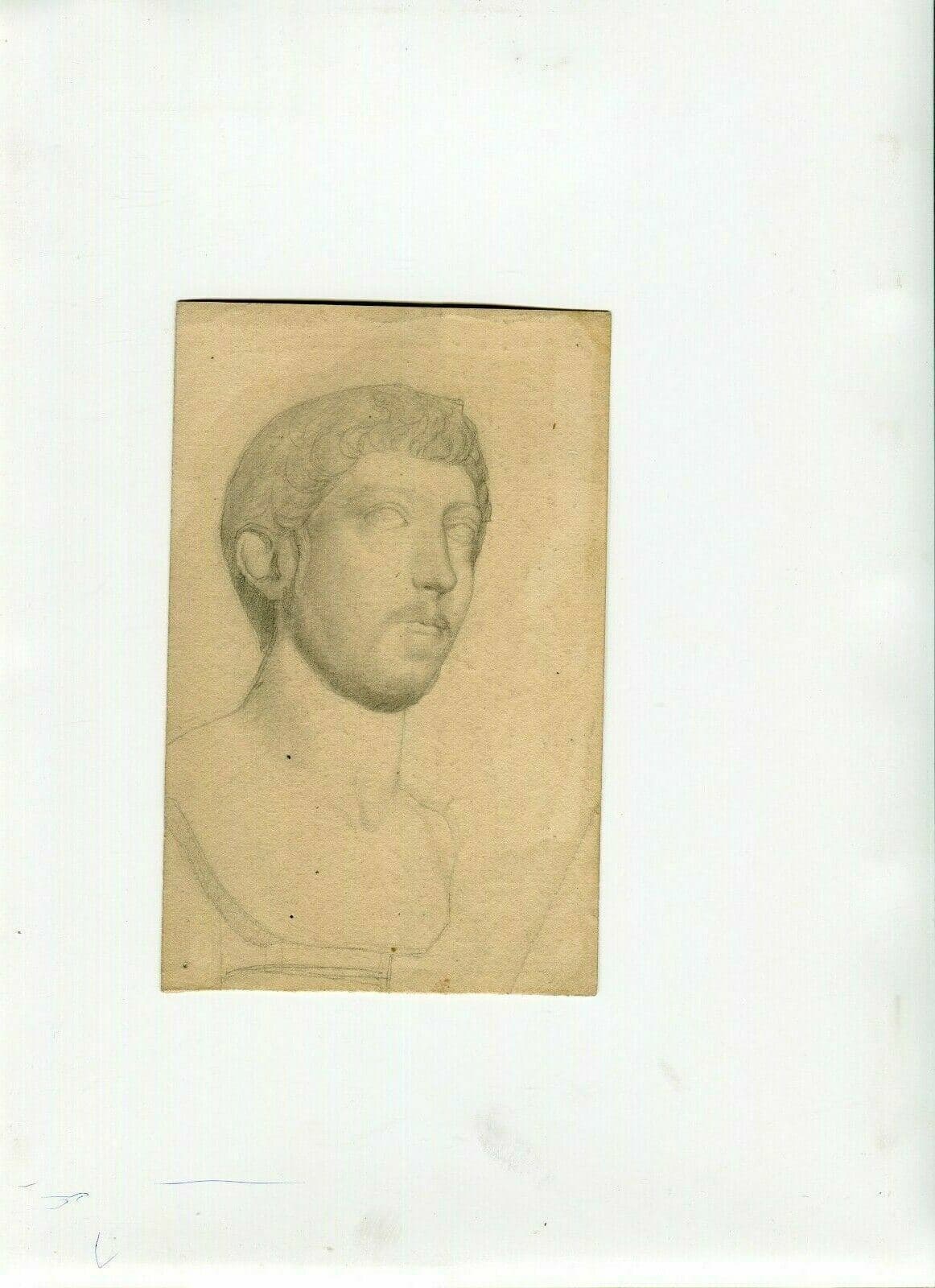 Drawing of Man Sculpture, Portrait image 2