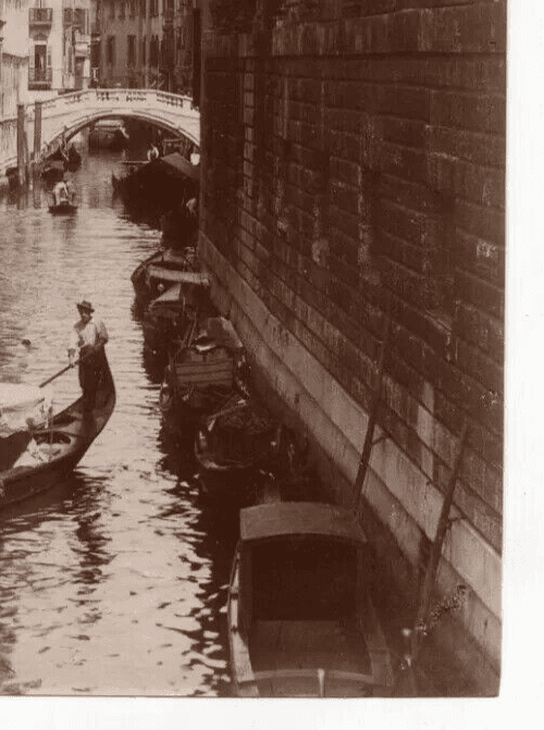 Vintage Photographs Landscape Venezia, Ponte dei Sospiri, Italy circa 1900 image 6