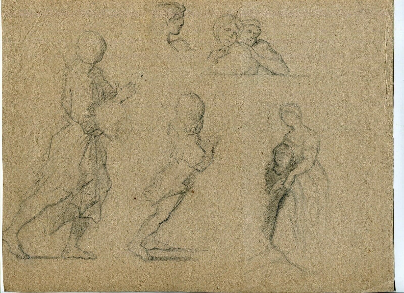 Drawing Portraits Genre Scene, Sketch of People image 2