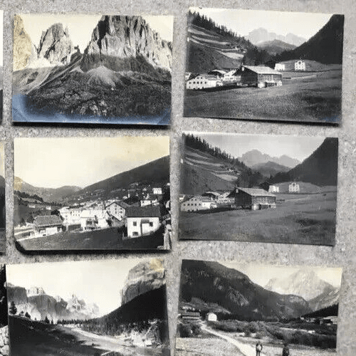 Vintage Photographs Lot x20 Mountain Landscape and People 1902 image 8