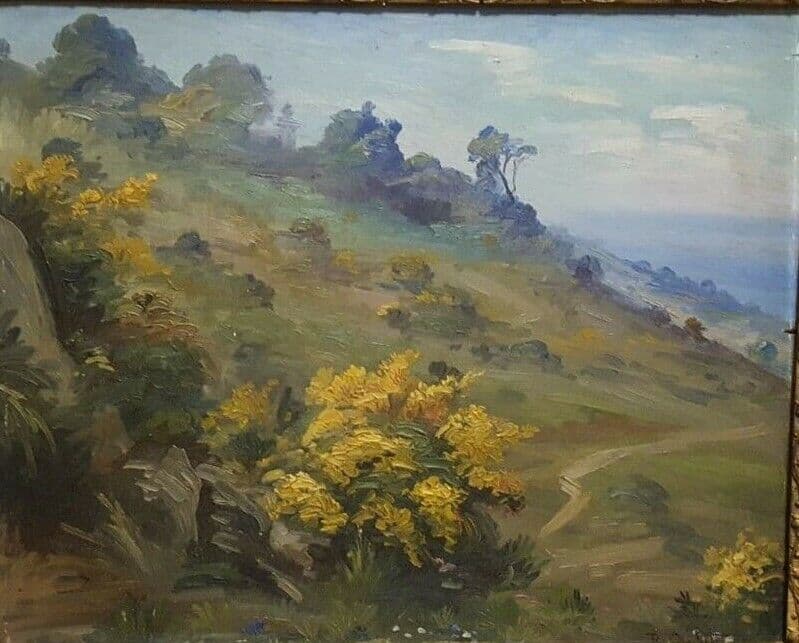 Roméo Charles AGLIETTI (1878-1956) Landscape Painting image 1