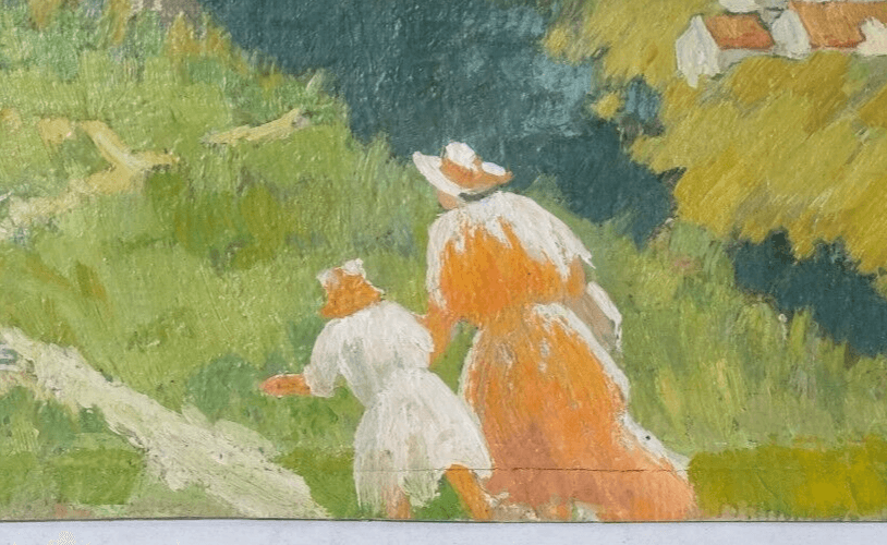 Antique Original Painting Nicolas SOROKINE (XIX-XX)  Landscape image 3