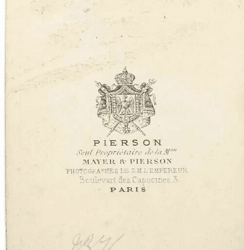 CDV Photographs Vintage MAYER & PIERSON - Portrait Emile Littré c. 1870 image 5