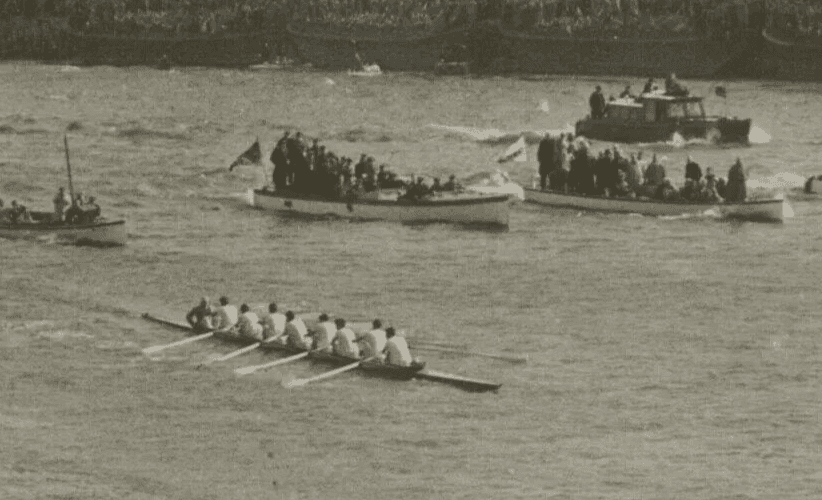 Vintage Photographs Oxford vs Cambridge, Oxford Race Championship c. 1938 image 6