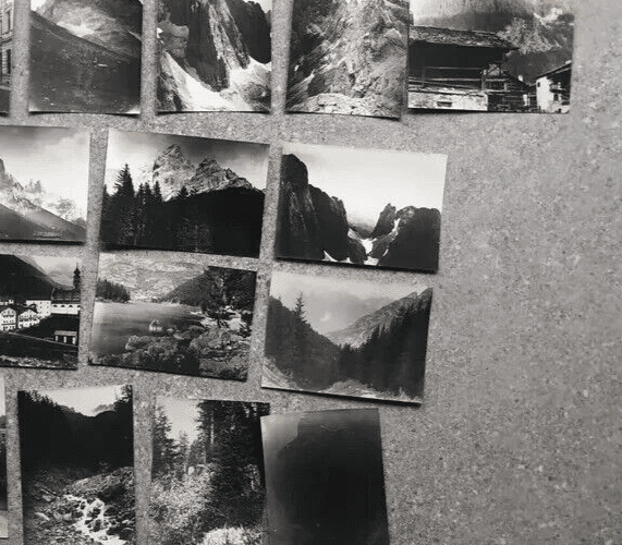 Vintage Photographs Lot x23 Mountain Landscape and People 1902 image 9