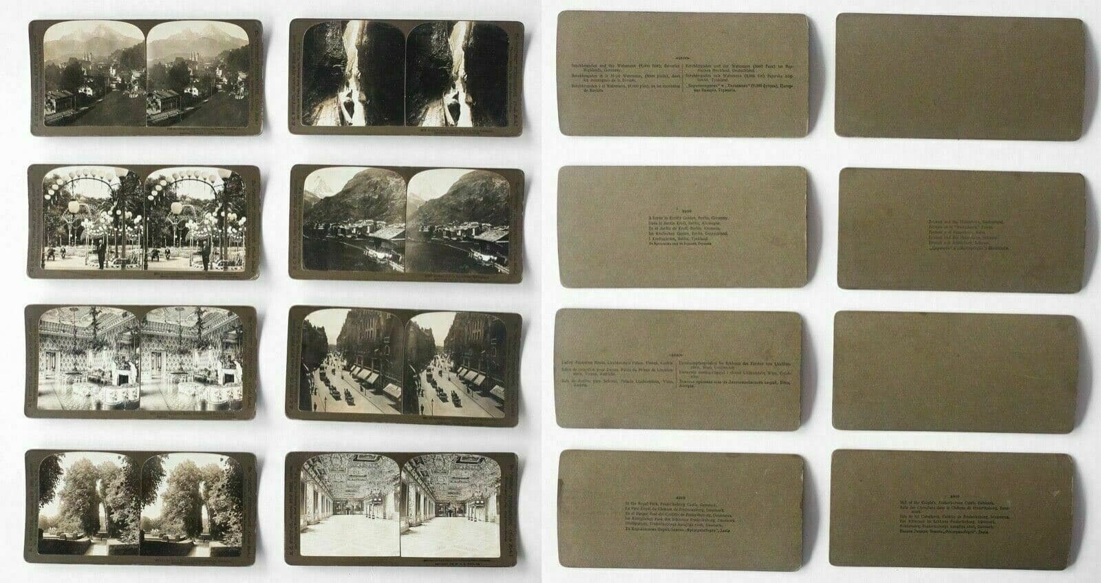 Vintage Stereoview Underwood - Usa, Italy, France, Russia, India, Japan c.1900 image 7
