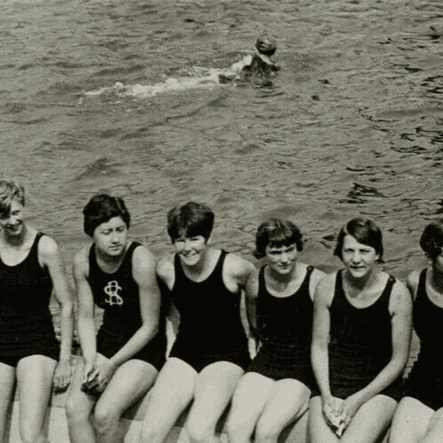 Vintage Photography Original American Swimmers 1920' image 7