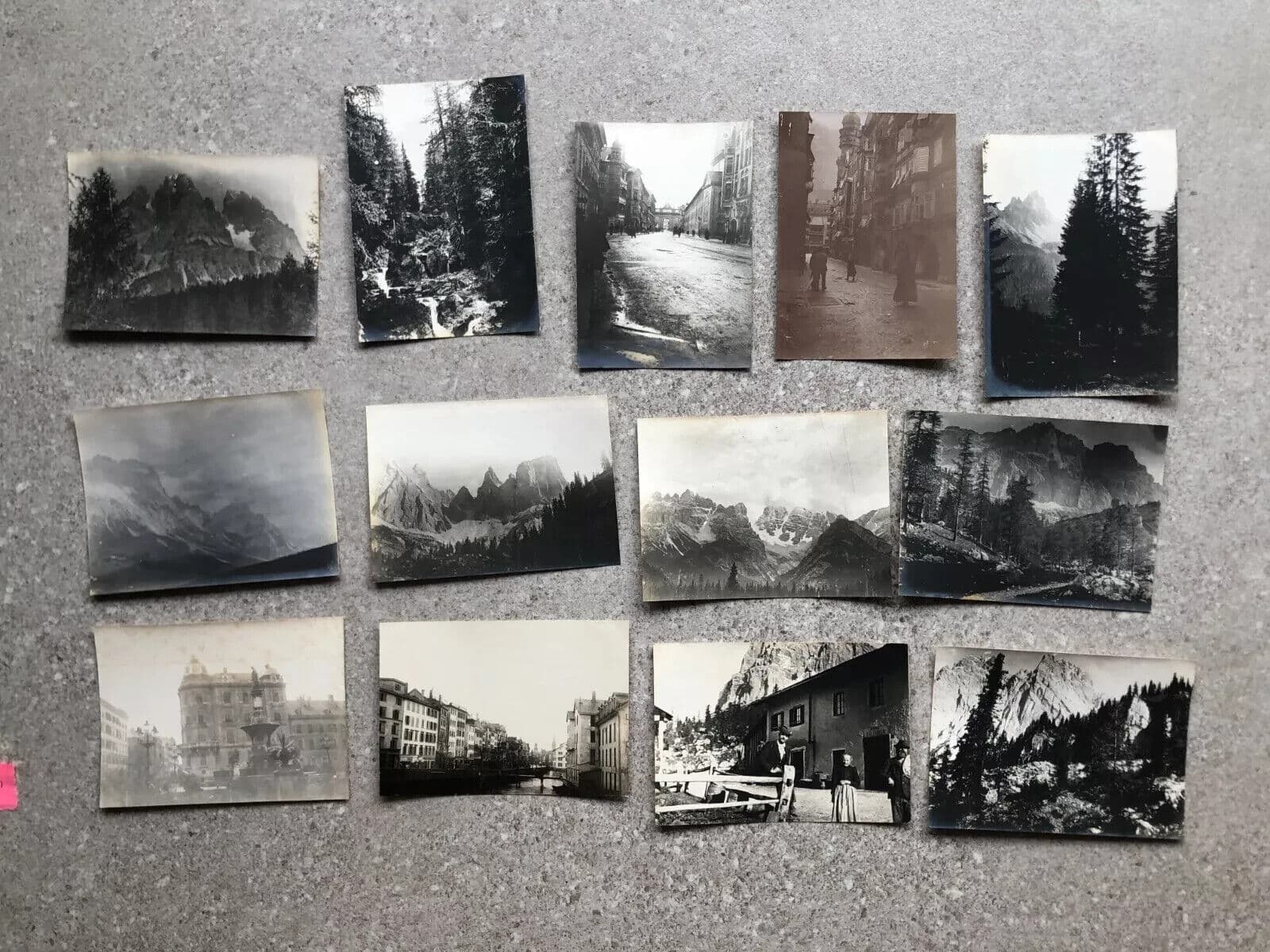 Vintage Photographs Lot x13 Landscape Mountain and People 1902 image 7