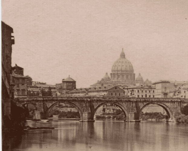 Vintage Photograph Italy, Roma Landscape 1901 image 4