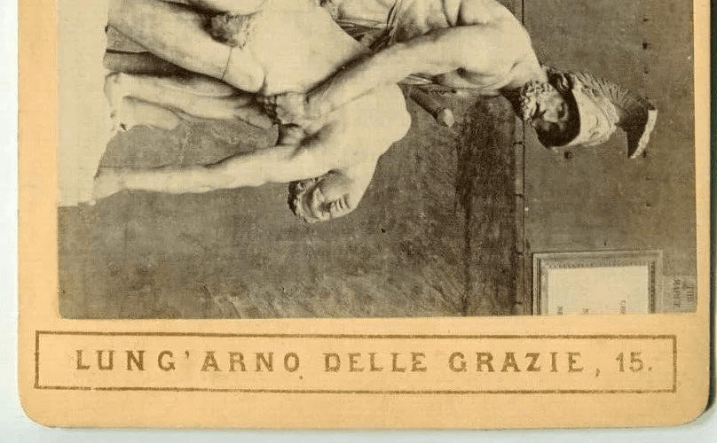 Vintage Stereoview Photograph Giacomo BROGI Florence Ajace, Scultura Greca 1870 image 4