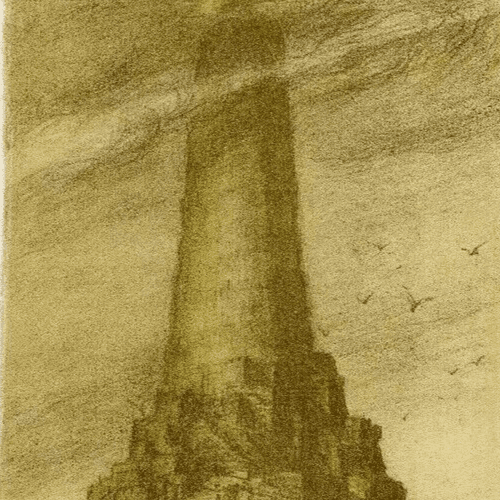 Vintage Lithography Abel Pfeffermann PANN (1883-1963) Bible, Tower of Babel image 4