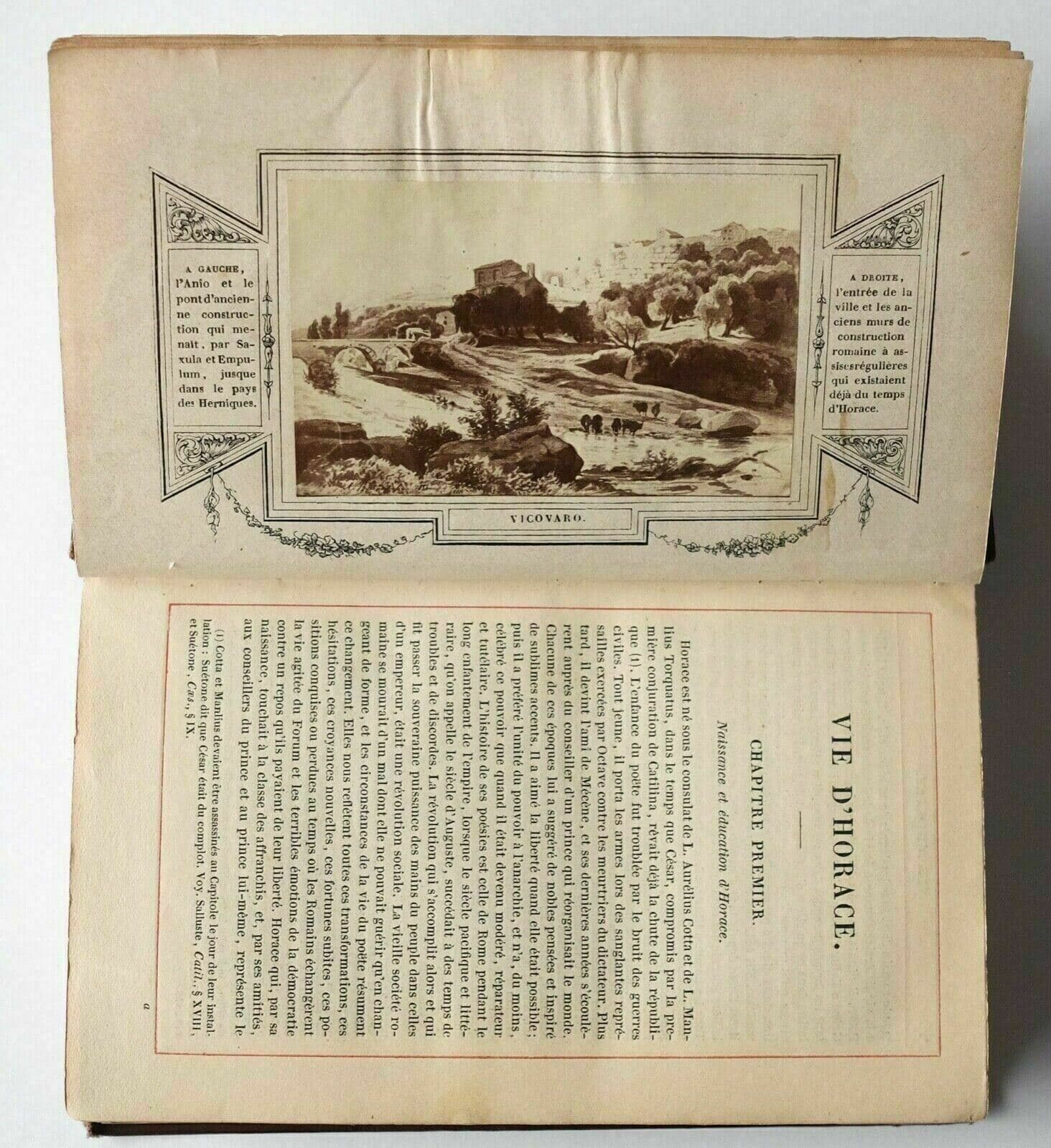 Albumen Print HORACE BOOK QUINTI HORATII FLACCI OPERA - DIDOT 1855 image 8