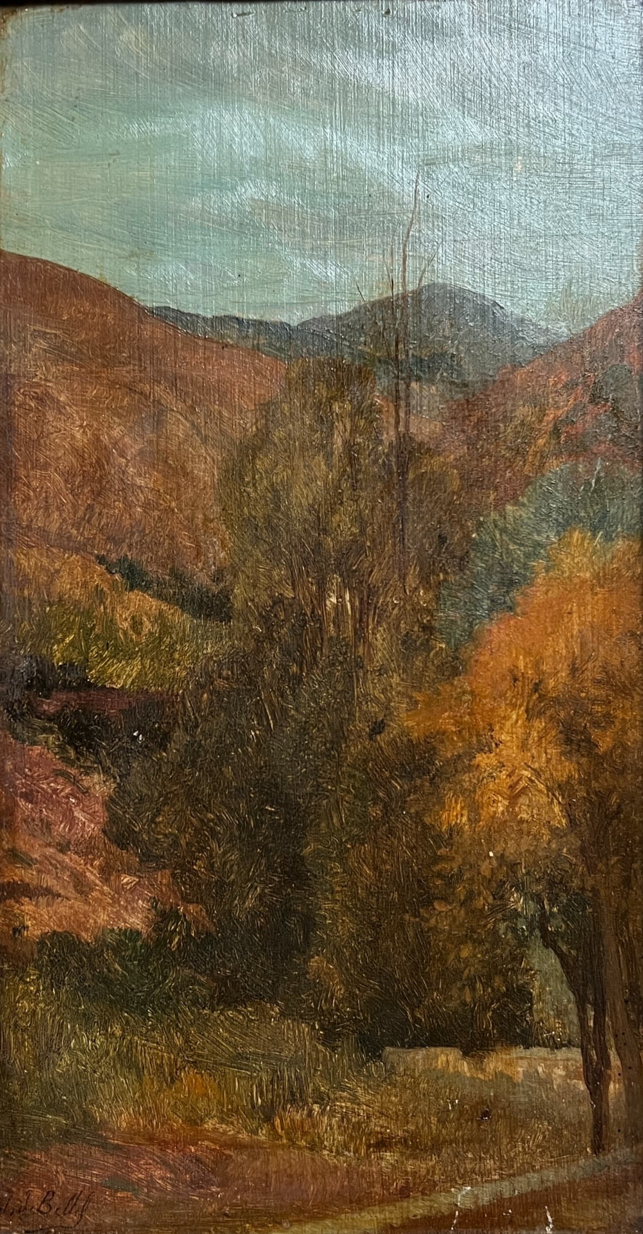 Painting Forest Landscape by Jean-Joseph BELLEL (1816-1898) image 1