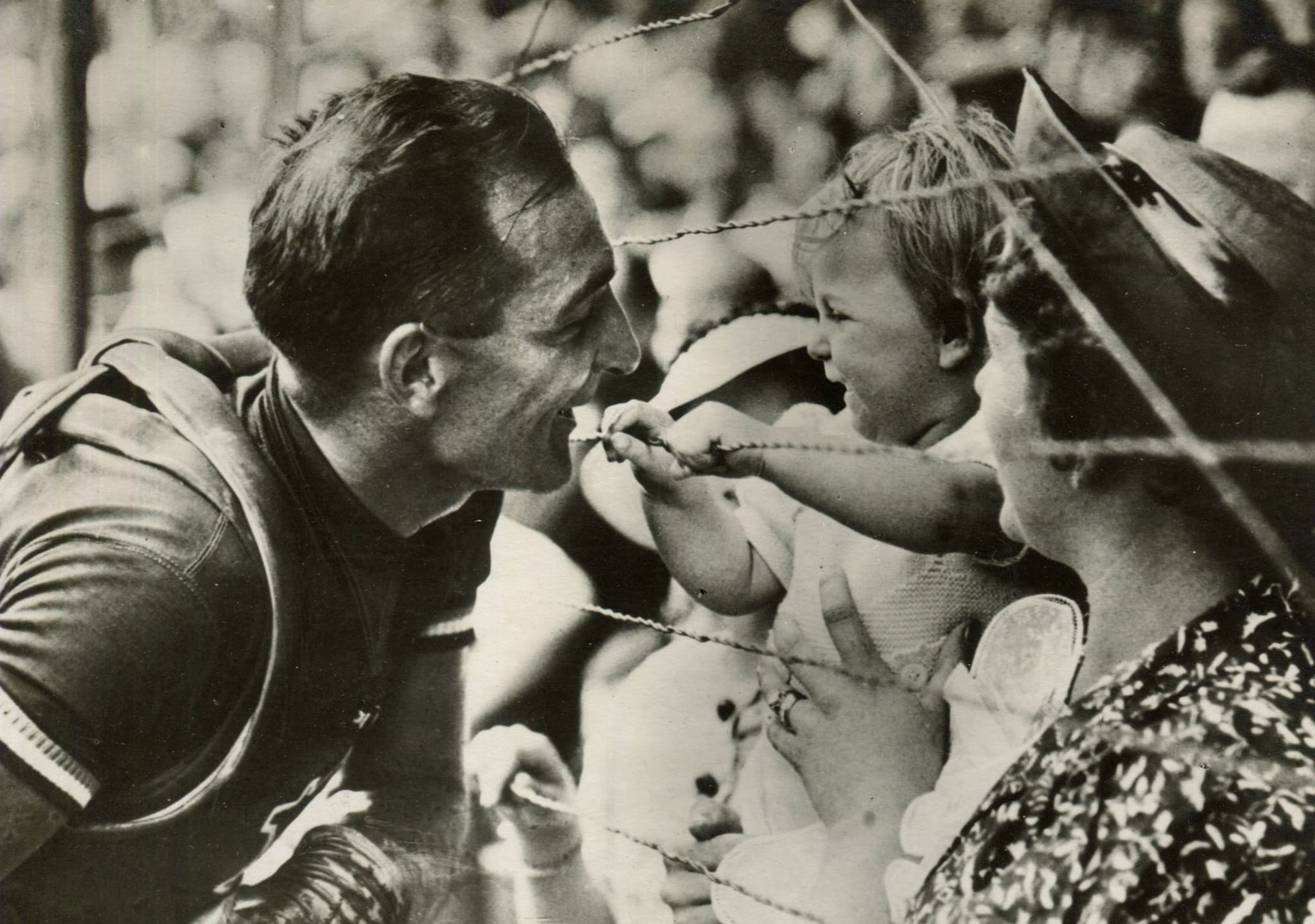 Athlete Seeing his Mom and his Daughter image 1
