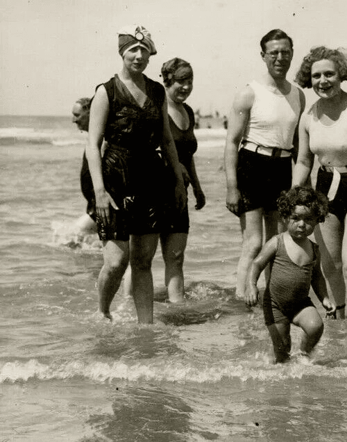 Vintage Photography Original BeachTime with the Family 1920' image 2