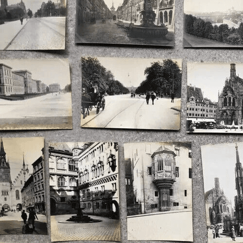 Vintage Photographs Lot x20 Europe Cityviews Landscape 1902 image 7