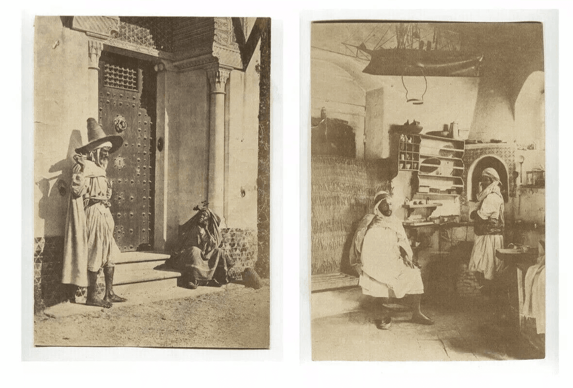 Vintage Photographs Leroux, Famin - People Tunisia Algeria Albumen c.1880 x4 image 7