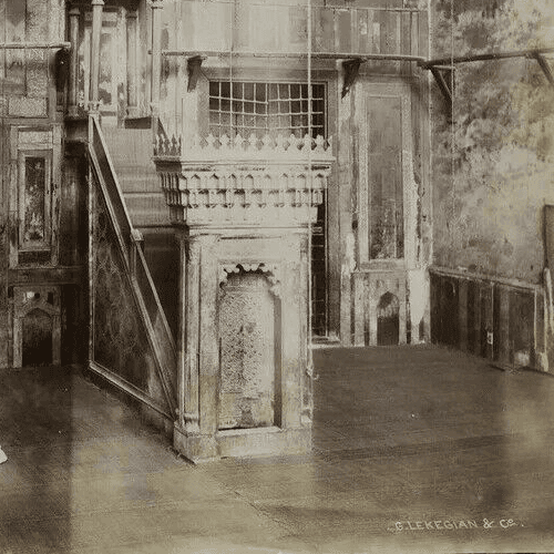 Vintage Photographs Gabriel LEKEGIAN Sultan Hassan Mosque Egypt c. 1880 image 6